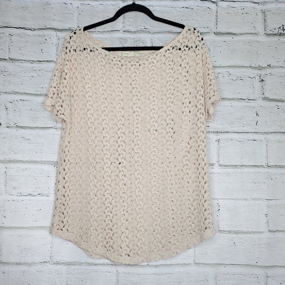 Staring at Stars Crochet short sleeve top